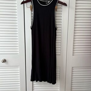 American Eagle Outfitters Black dress with White Accents